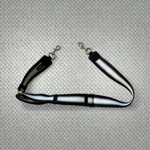 Marc Jacobs Black White Gold Glitter Bag Strap